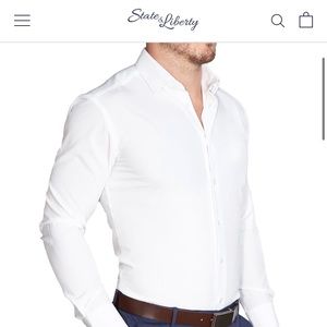 State & Liberty “The Springer” Solid White, Small